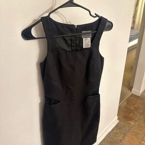 Versace Jeans Collection Black Mini Dress